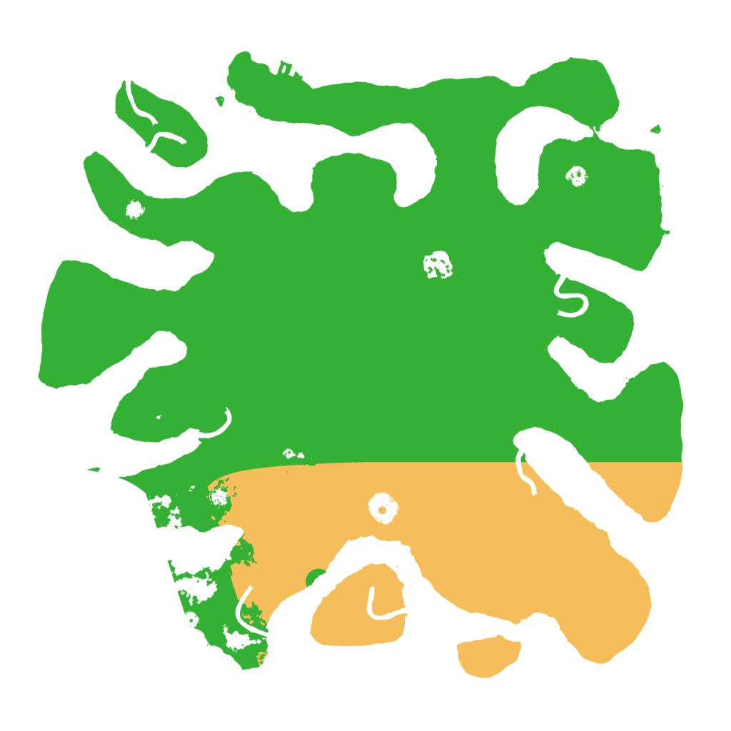 Biome Rust Map: Procedural Map, Size: 3750, Seed: 207673845