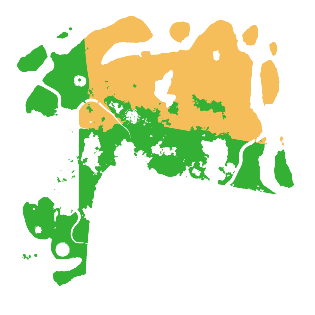 Biome Rust Map: Procedural Map, Size: 4000, Seed: 1388870273