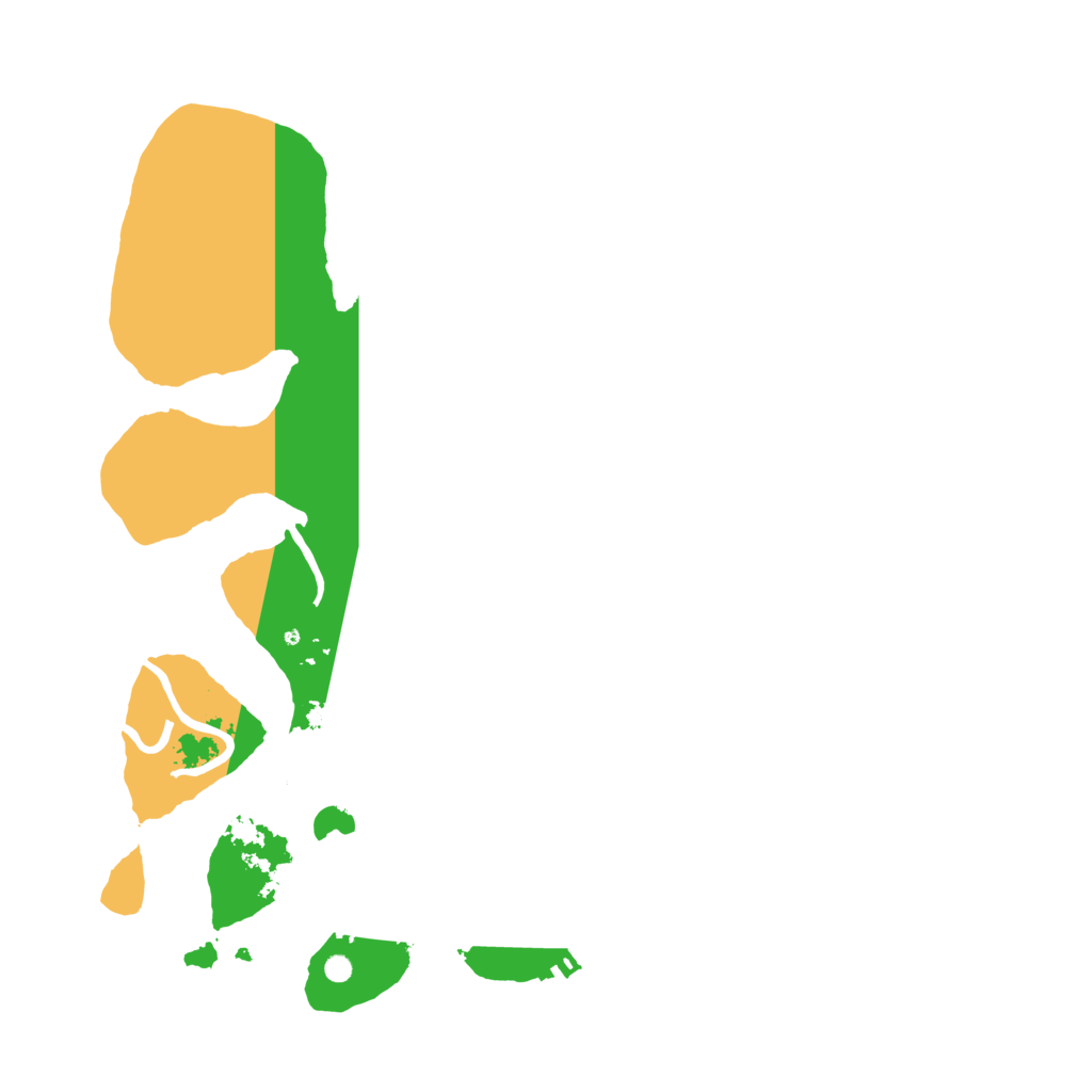 Biome Rust Map: Procedural Map, Size: 3500, Seed: 1083204680