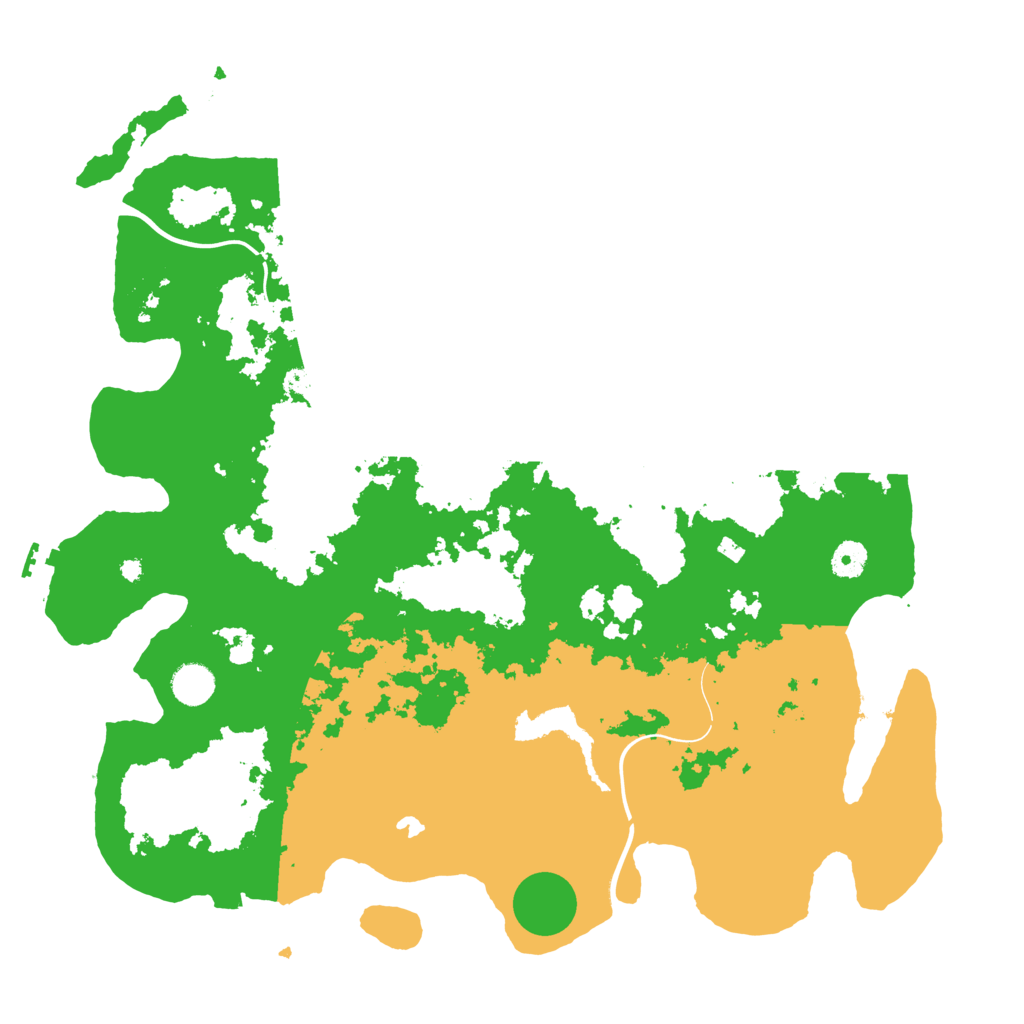 Biome Rust Map: Procedural Map, Size: 4250, Seed: 1385126577