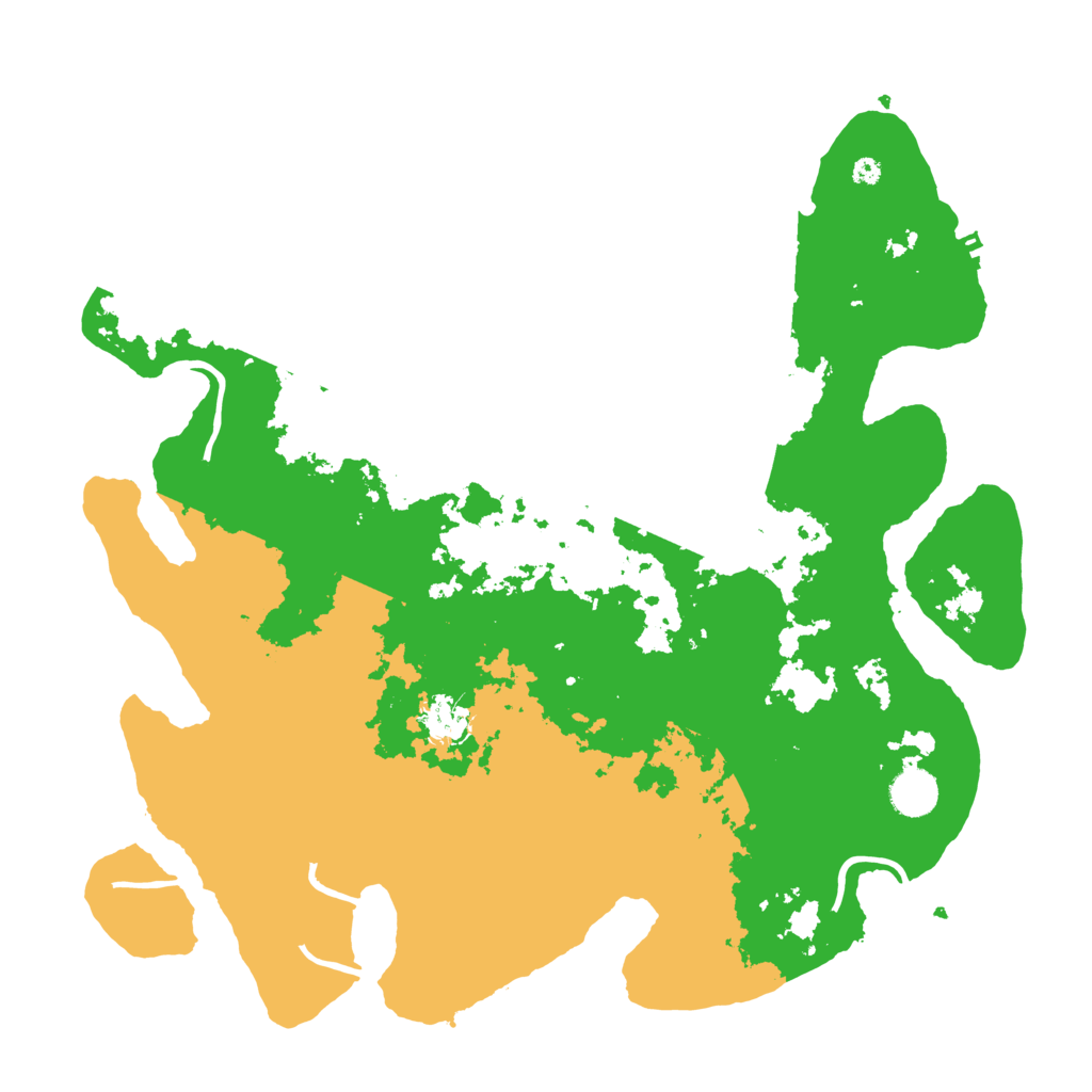 Biome Rust Map: Procedural Map, Size: 4000, Seed: 555454073