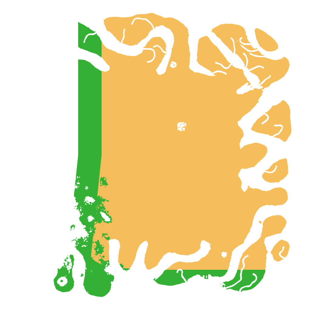 Biome Rust Map: Procedural Map, Size: 5000, Seed: 1736