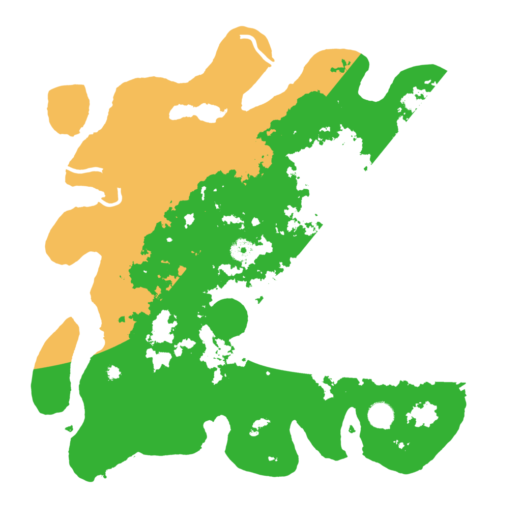 Biome Rust Map: Procedural Map, Size: 3500, Seed: 647613956