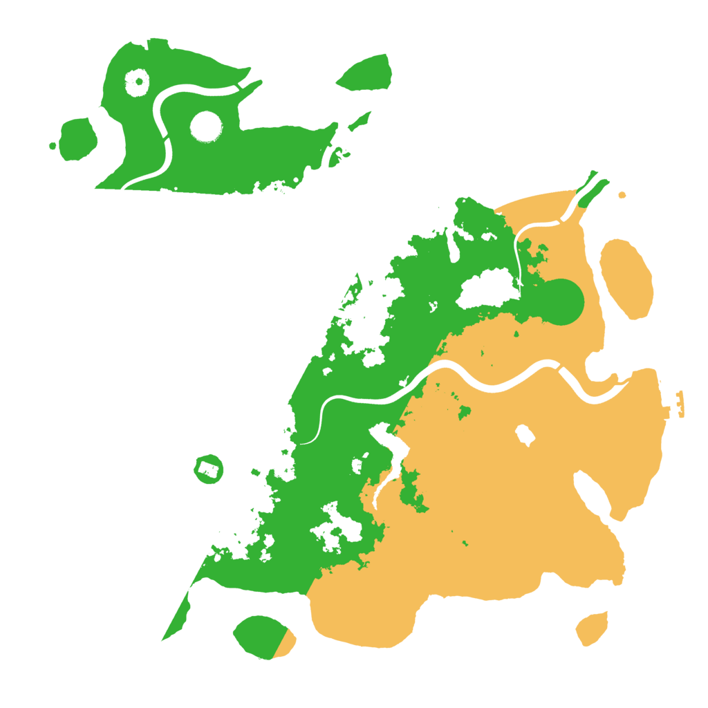 Biome Rust Map: Procedural Map, Size: 4000, Seed: 867588