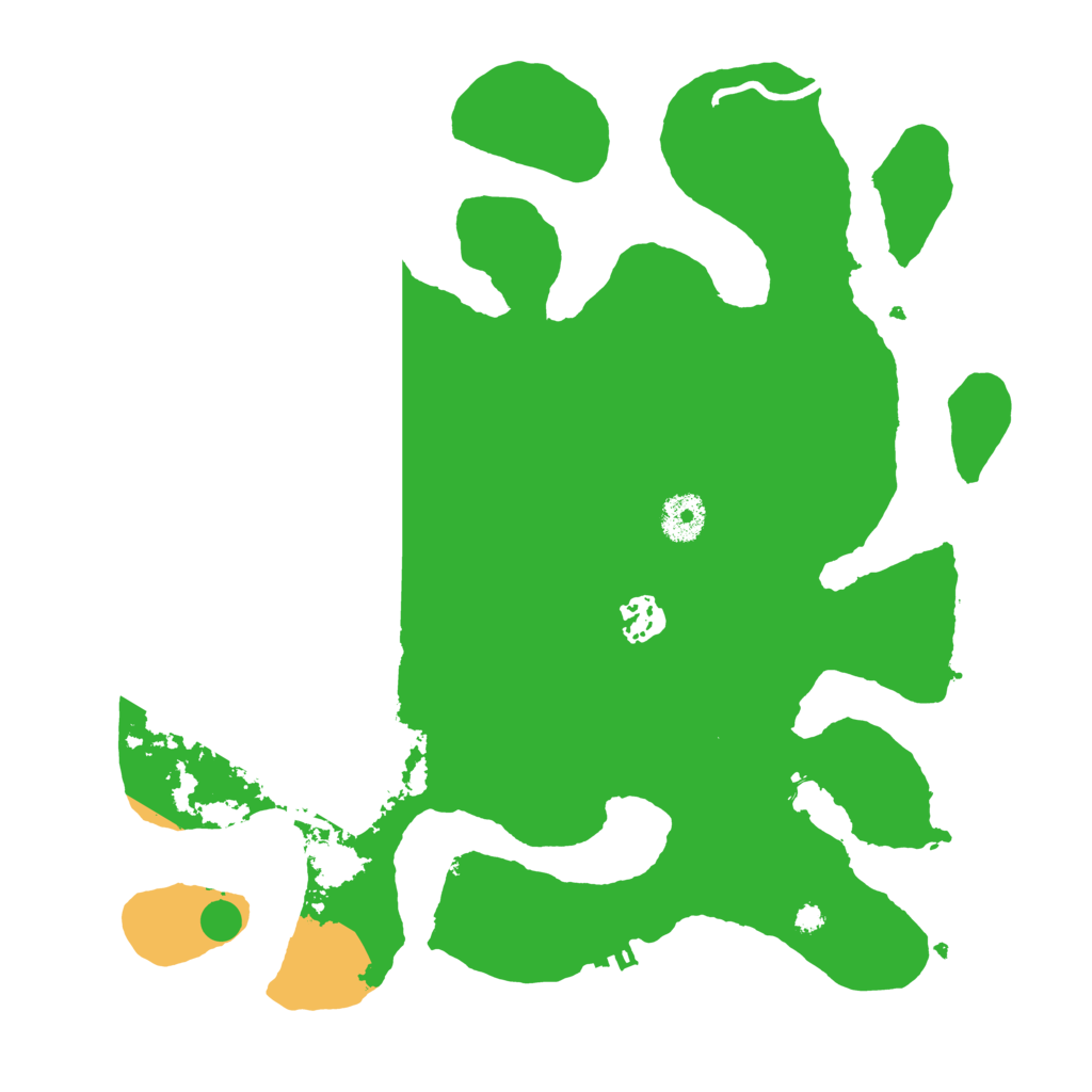 Biome Rust Map: Procedural Map, Size: 3500, Seed: 260796413