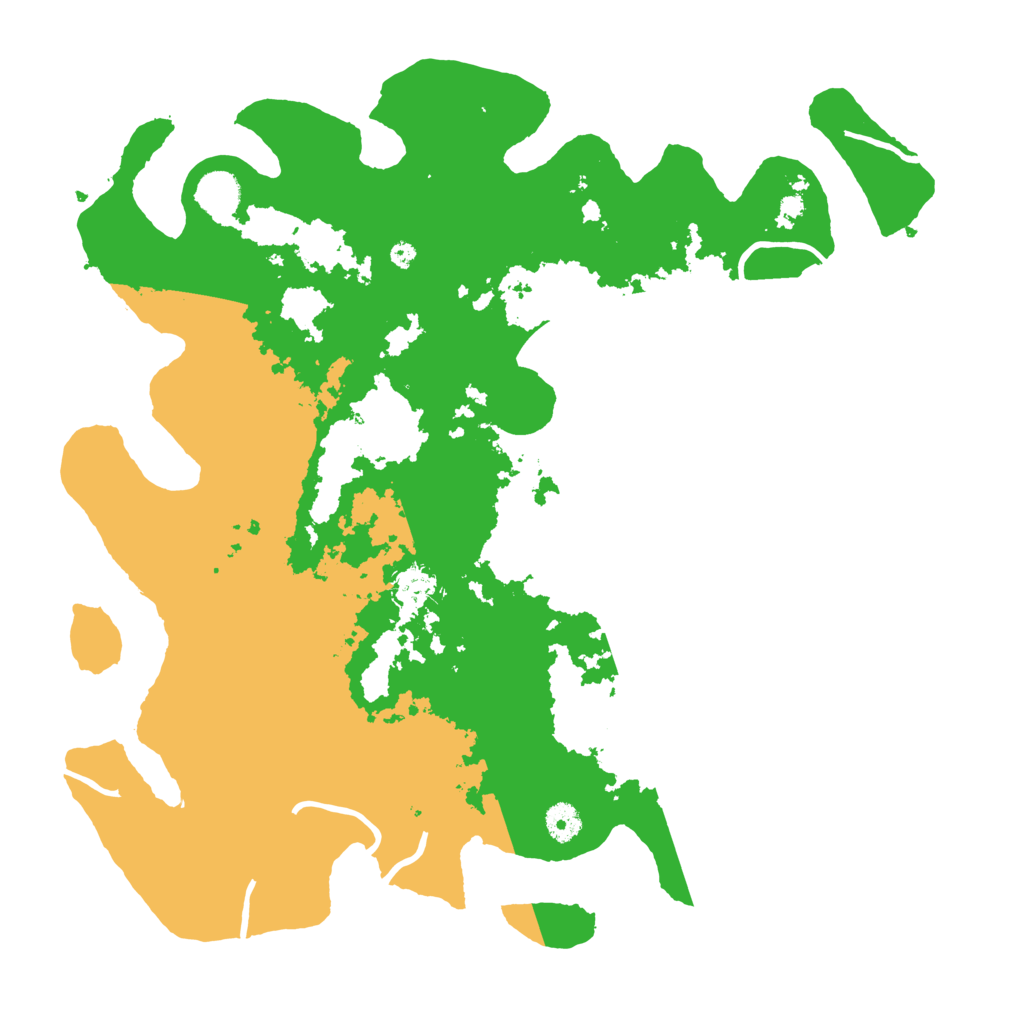Biome Rust Map: Procedural Map, Size: 4200, Seed: 590