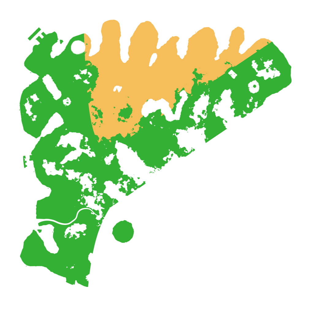 Biome Rust Map: Procedural Map, Size: 4000, Seed: 663687298