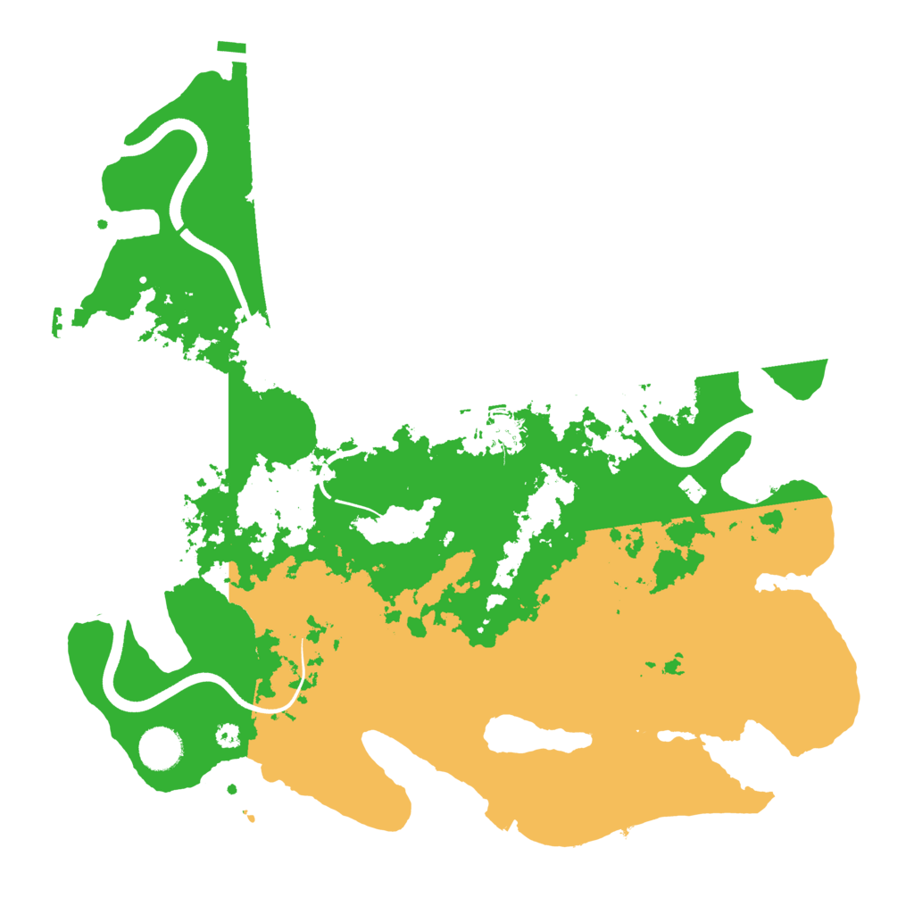 Biome Rust Map: Procedural Map, Size: 3700, Seed: 1212757938