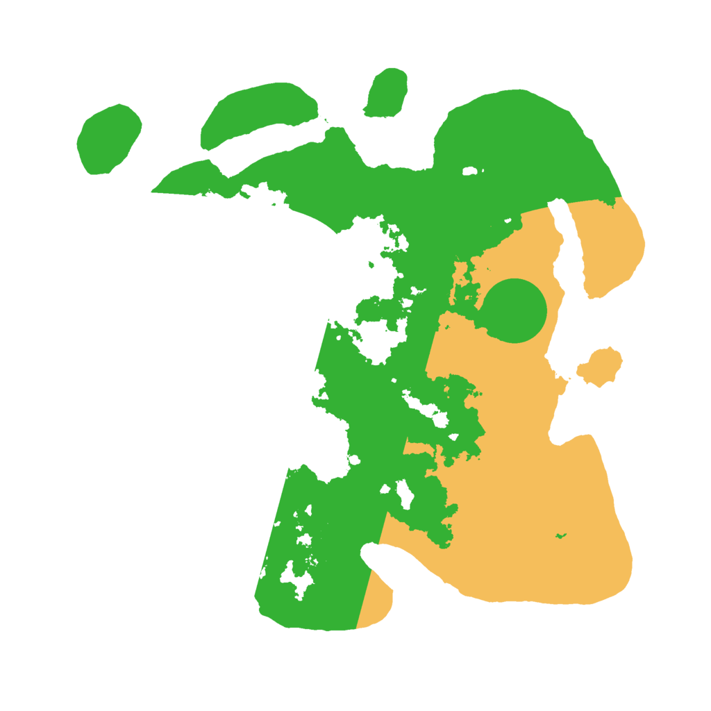 Biome Rust Map: Barren, Size: 2900, Seed: 4000