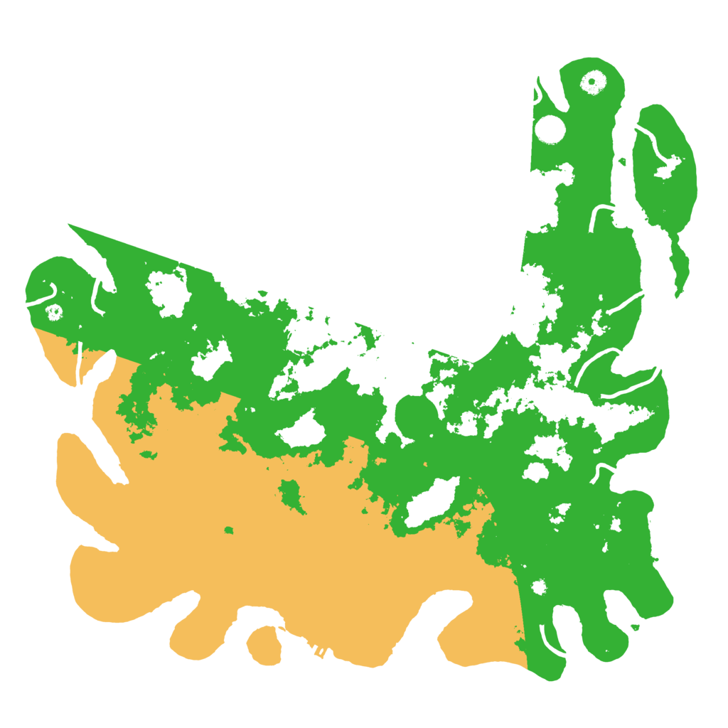 Biome Rust Map: Procedural Map, Size: 4500, Seed: 985548