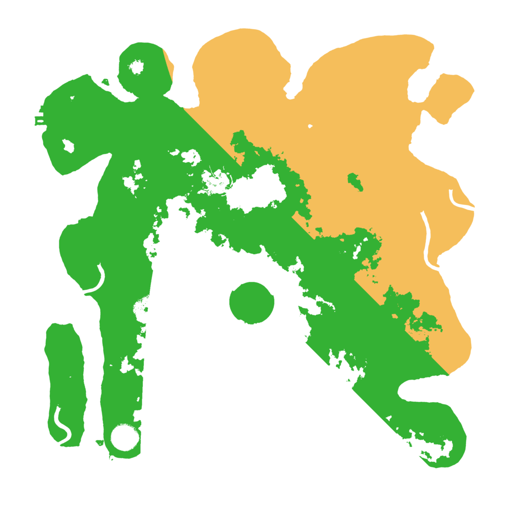 Biome Rust Map: Procedural Map, Size: 3500, Seed: 89467565