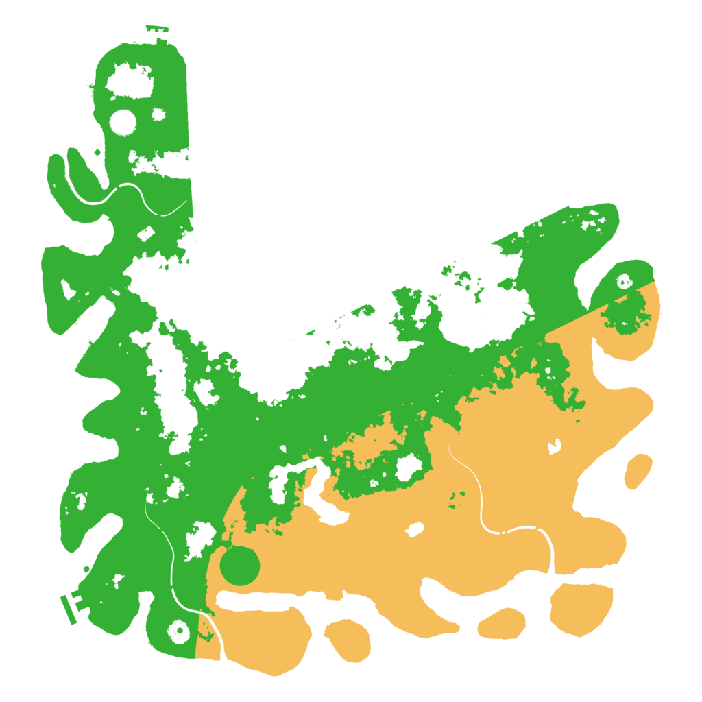 Biome Rust Map: Procedural Map, Size: 4700, Seed: 3212436