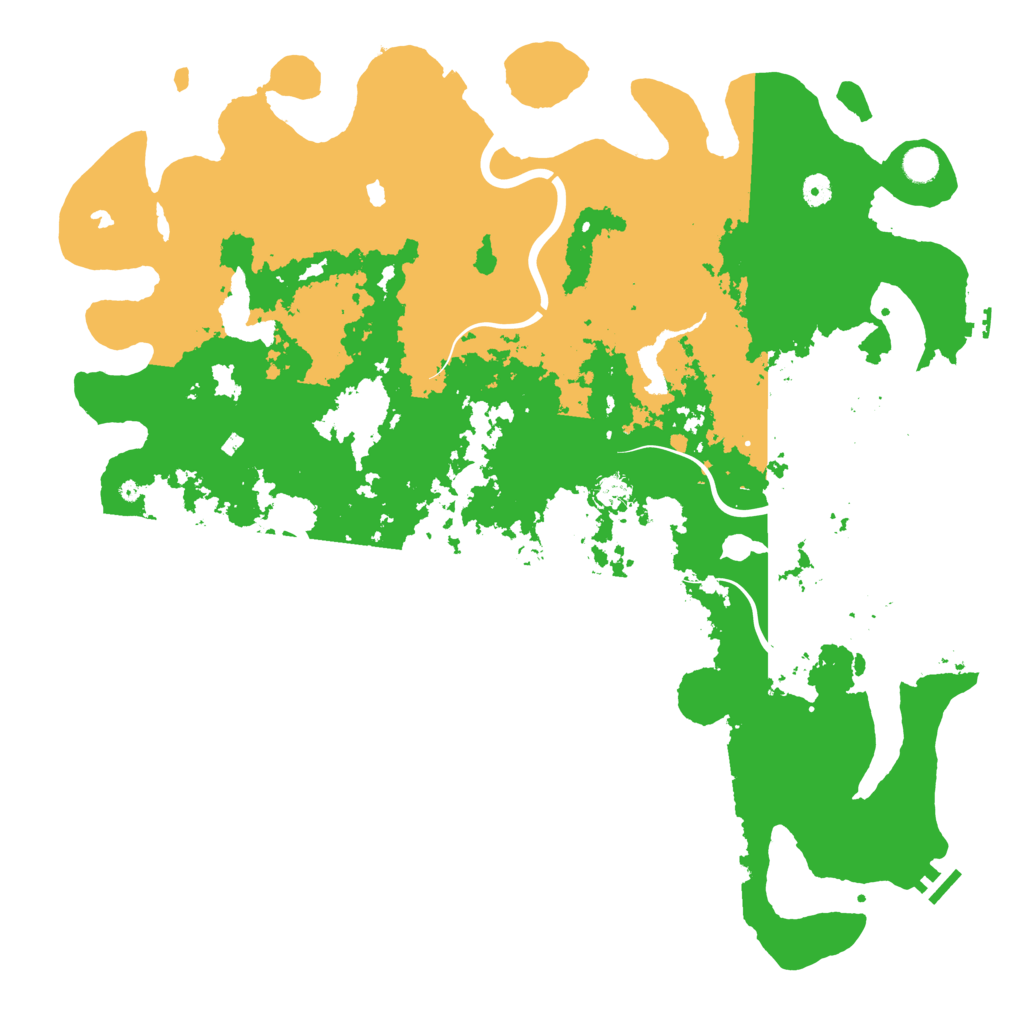 Biome Rust Map: Procedural Map, Size: 5000, Seed: 456123