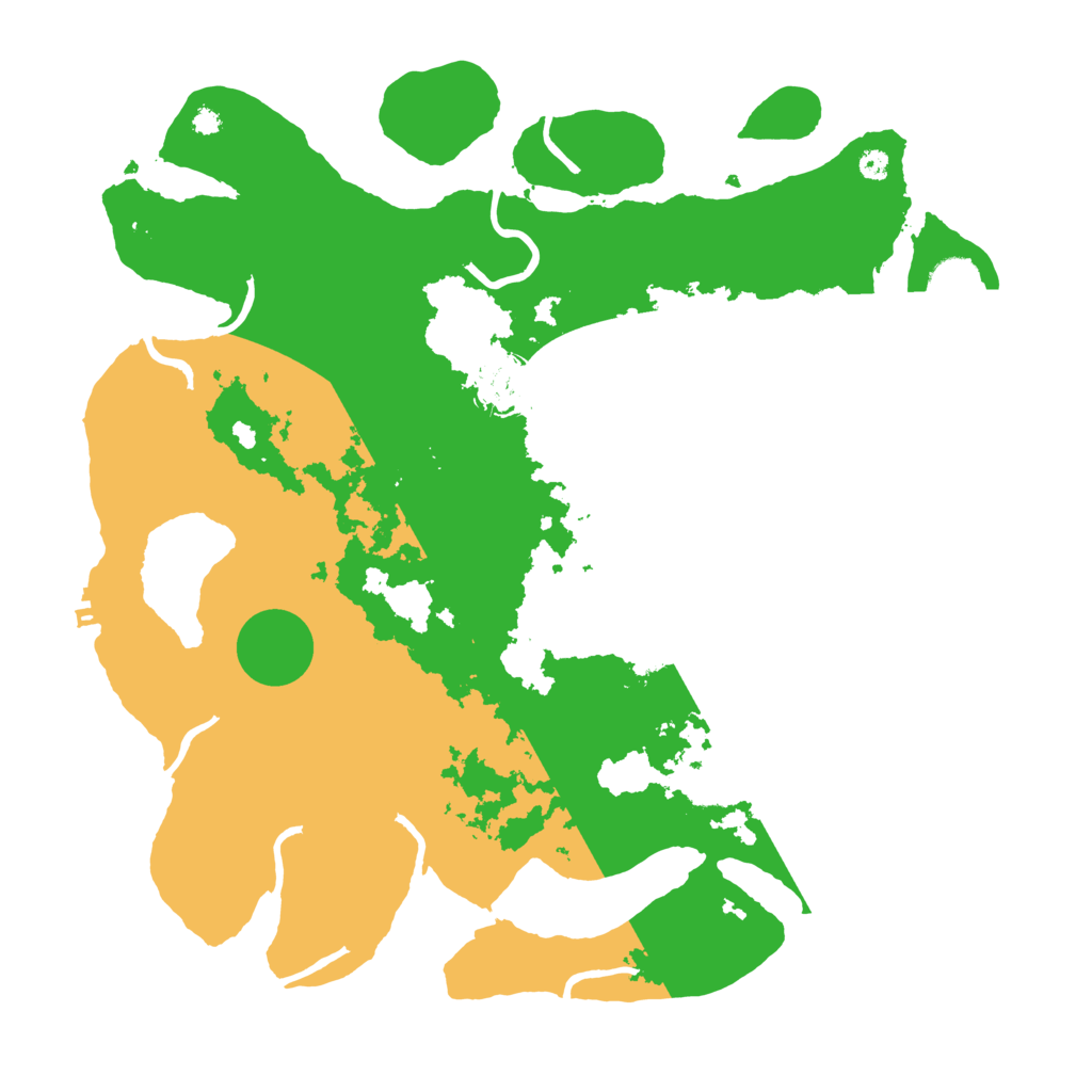 Biome Rust Map: Procedural Map, Size: 3750, Seed: 57841