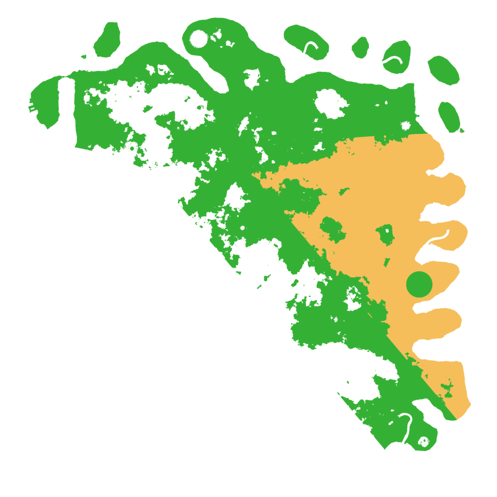 Biome Rust Map: Procedural Map, Size: 5000, Seed: 4561023