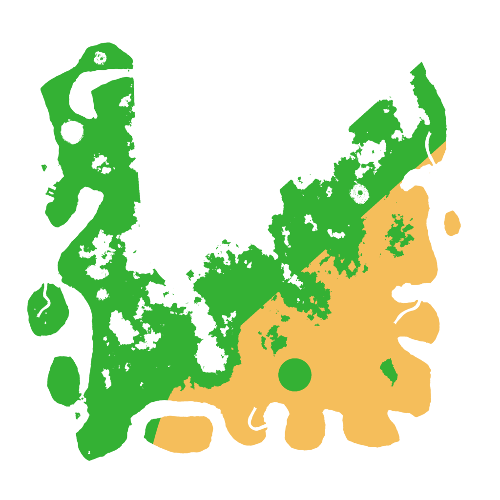 Biome Rust Map: Procedural Map, Size: 4000, Seed: 17775