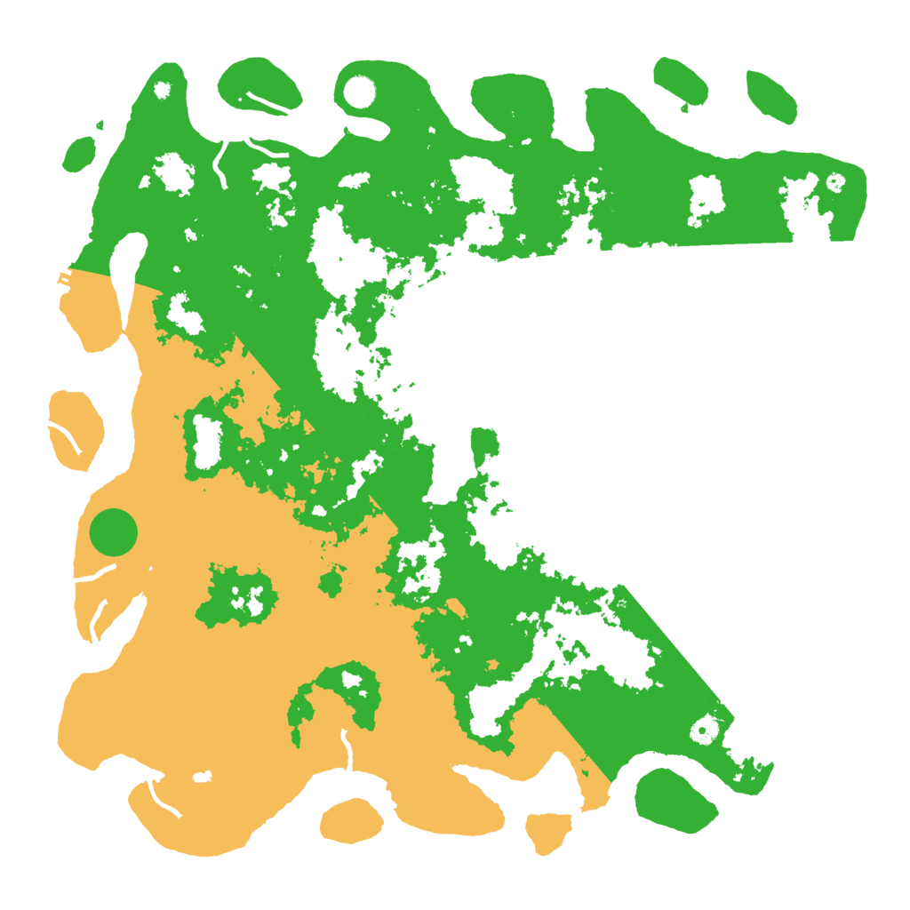 Biome Rust Map: Procedural Map, Size: 5000, Seed: 52967413