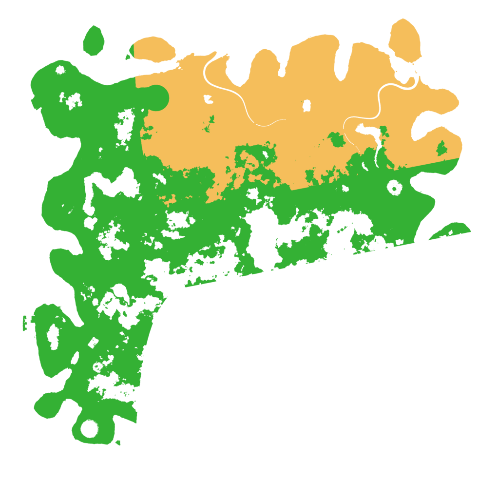 Biome Rust Map: Procedural Map, Size: 5000, Seed: 33123262