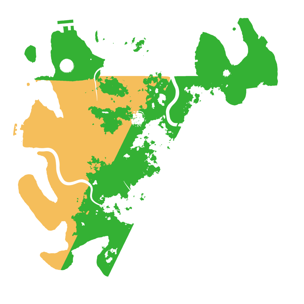 Biome Rust Map: Procedural Map, Size: 3875, Seed: 676751926