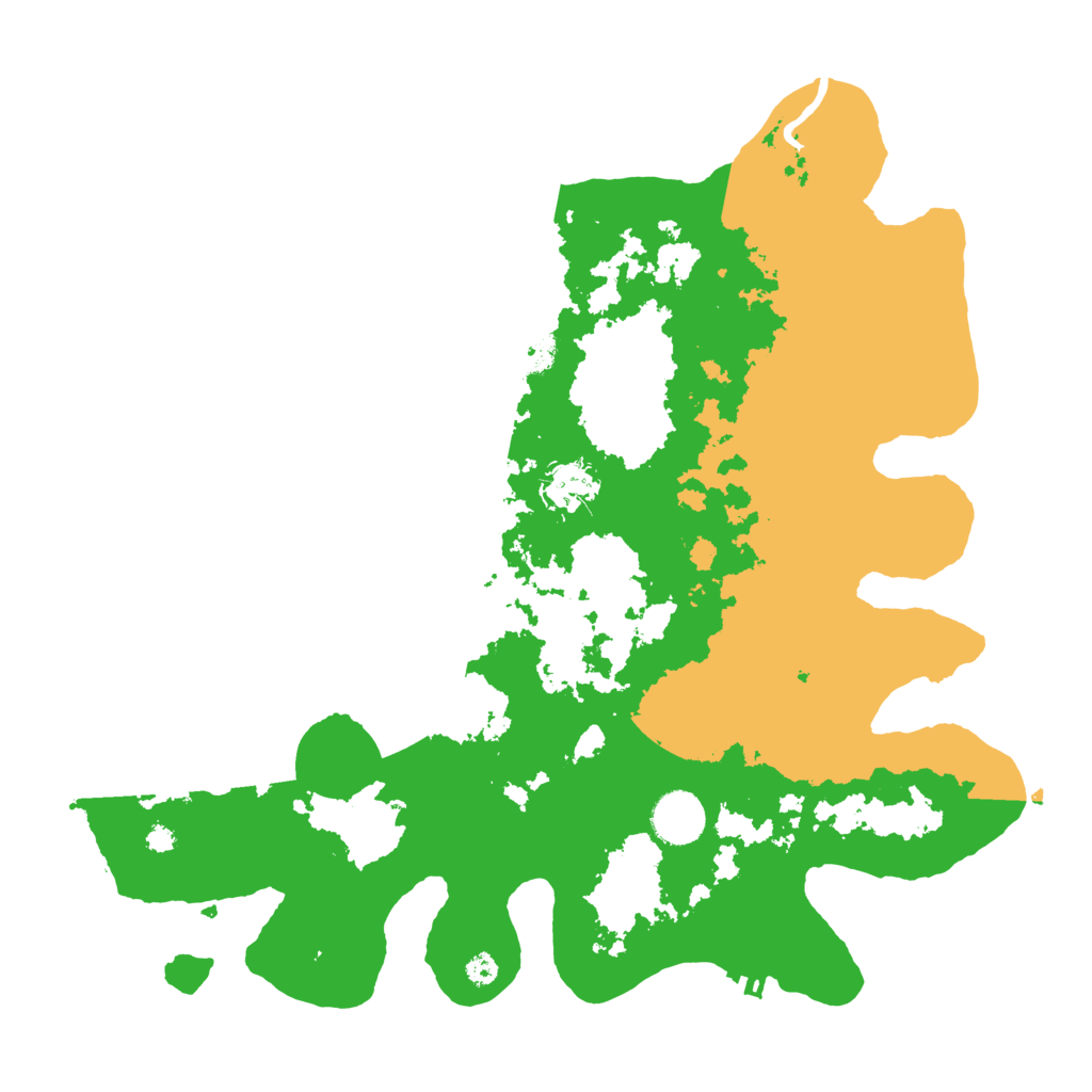 Biome Rust Map: Procedural Map, Size: 3600, Seed: 967985123