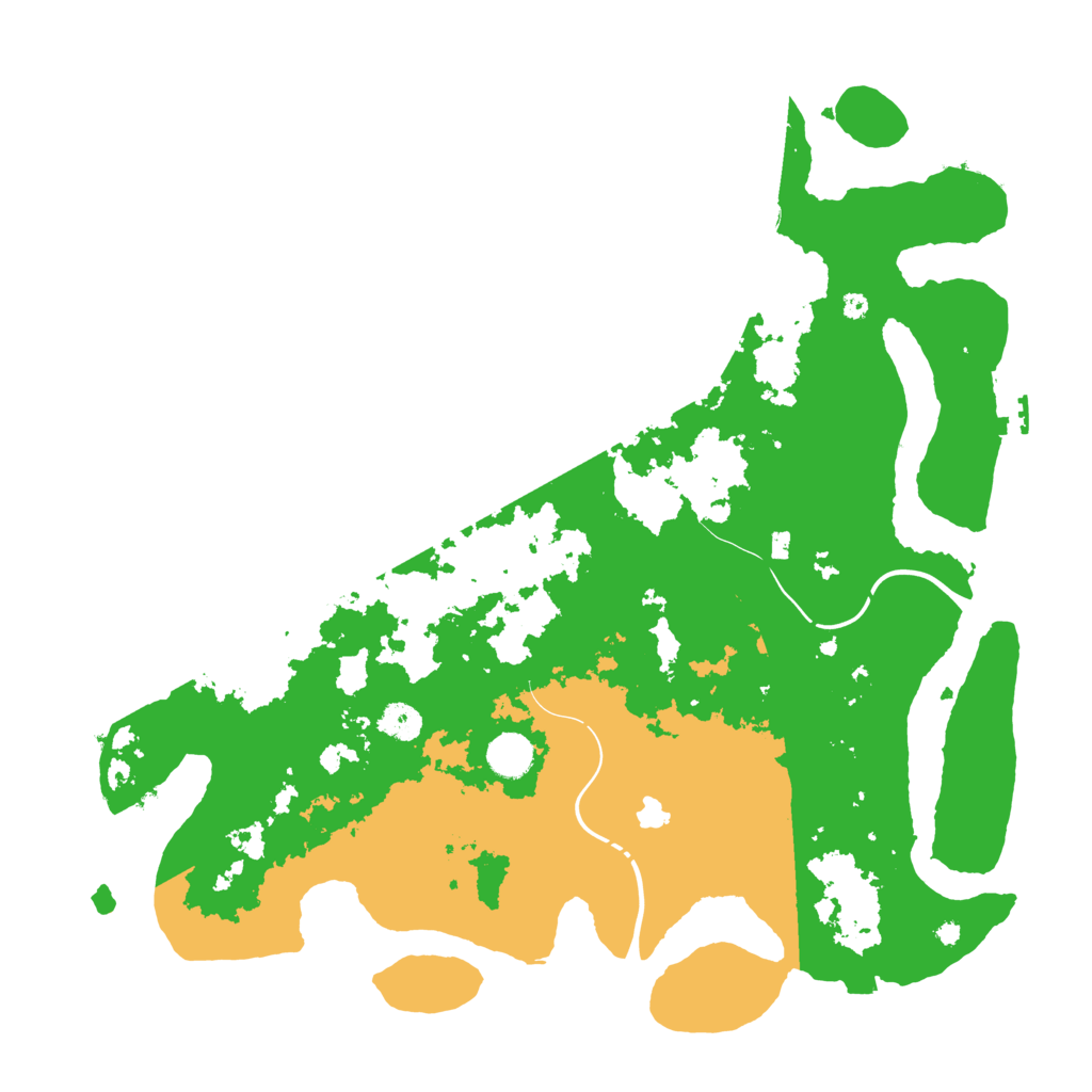 Biome Rust Map: Procedural Map, Size: 4250, Seed: 25746