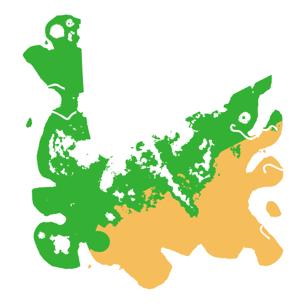 Biome Rust Map: Procedural Map, Size: 3950, Seed: 773846636