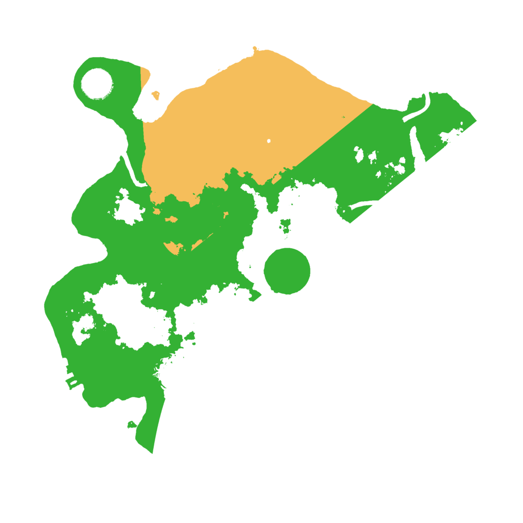 Biome Rust Map: Procedural Map, Size: 3000, Seed: 693192