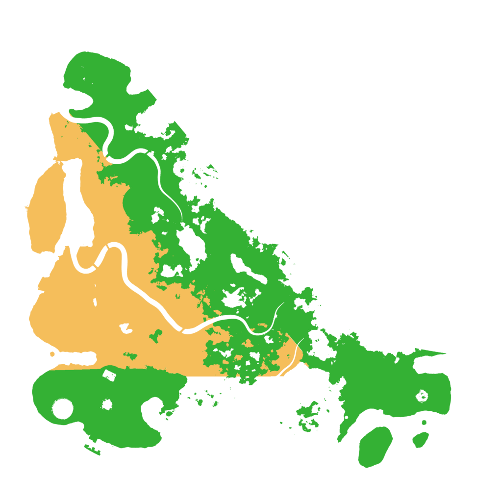 Biome Rust Map: Procedural Map, Size: 4250, Seed: 1234567890