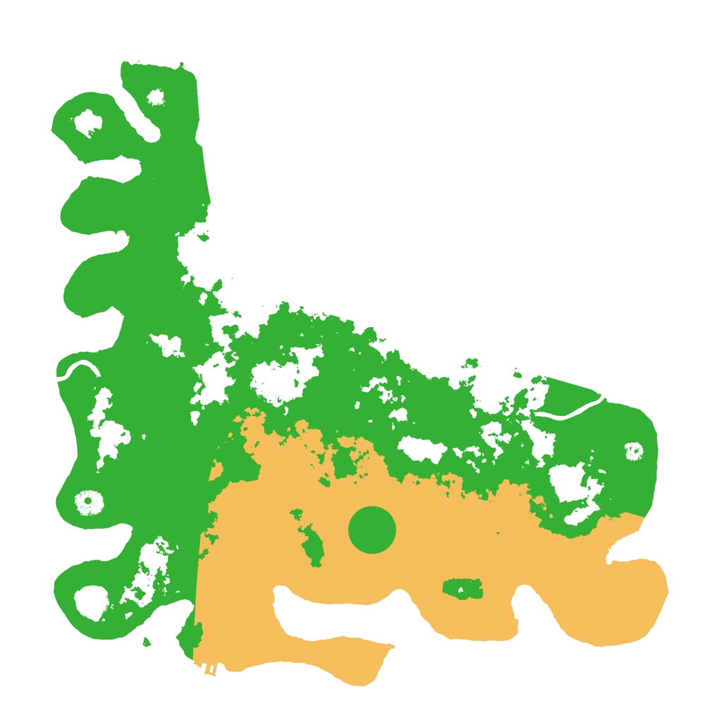 Biome Rust Map: Procedural Map, Size: 4000, Seed: 1572481284