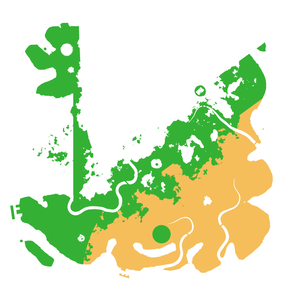 Biome Rust Map: Procedural Map, Size: 4250, Seed: 1208702250