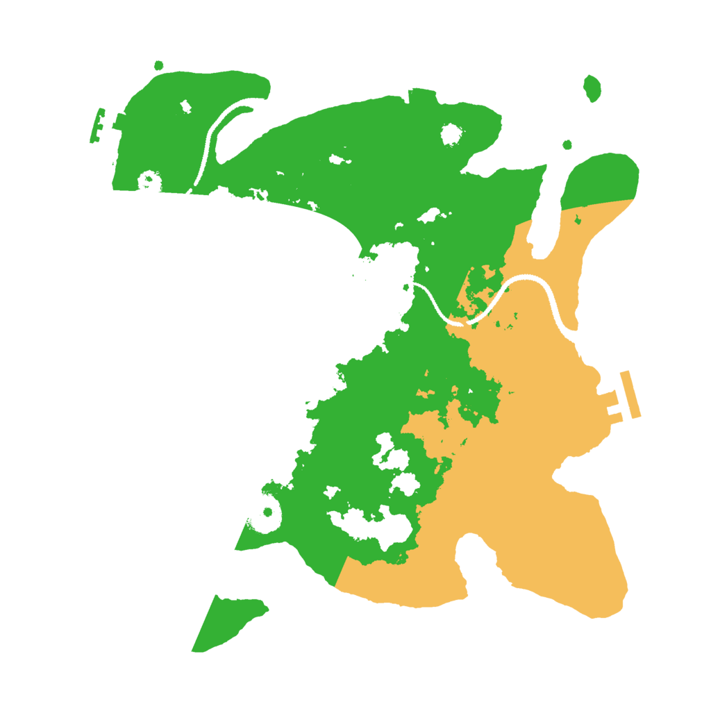 Biome Rust Map: Procedural Map, Size: 3000, Seed: 428