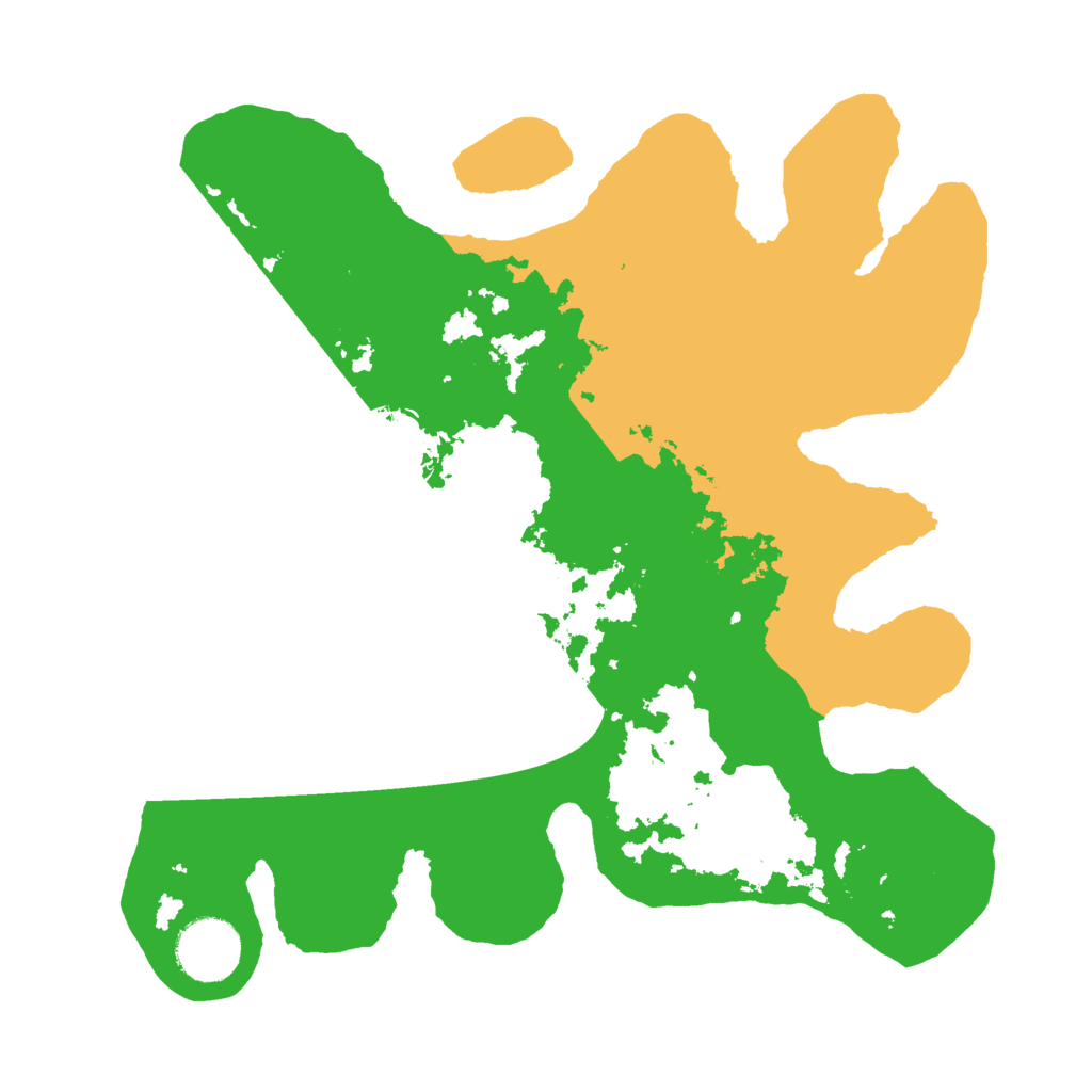 Biome Rust Map: Barren, Size: 3000, Seed: 119