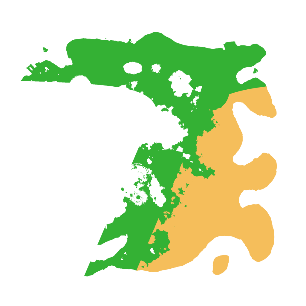 Biome Rust Map: Procedural Map, Size: 3000, Seed: 2131025117
