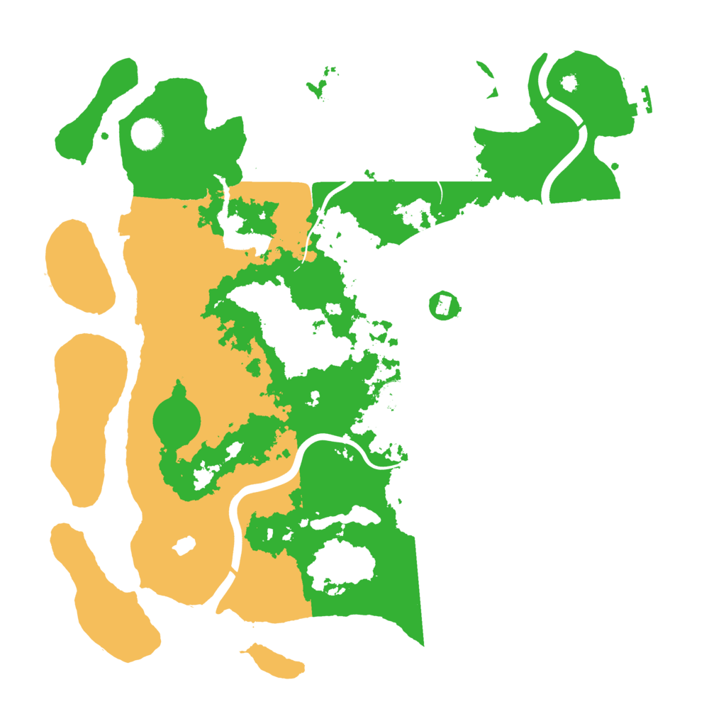Biome Rust Map: Procedural Map, Size: 4000, Seed: 1788796553