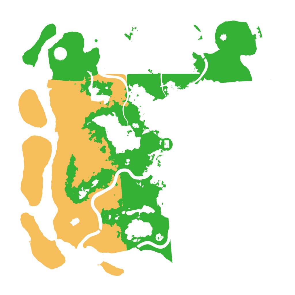 Biome Rust Map: Procedural Map, Size: 4000, Seed: 1788796553