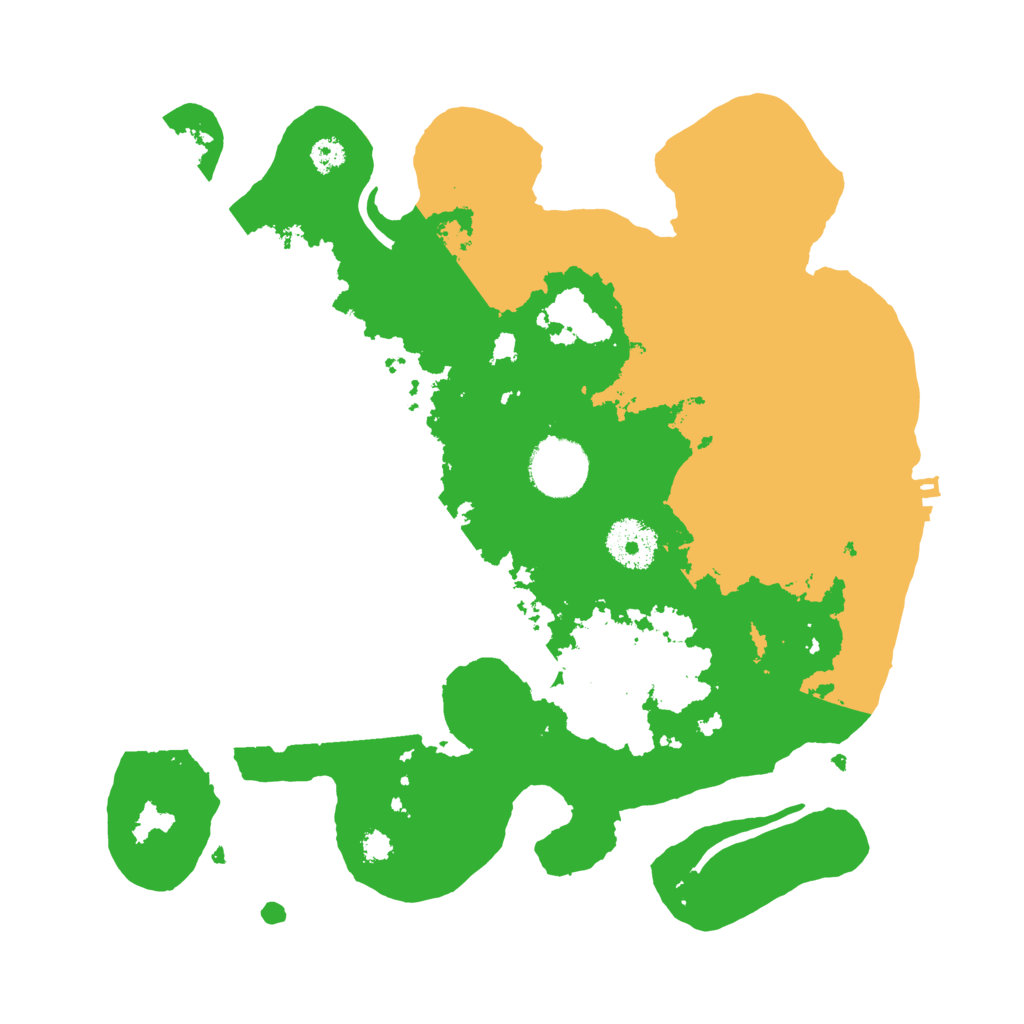 Biome Rust Map: Procedural Map, Size: 3100, Seed: 1865005145