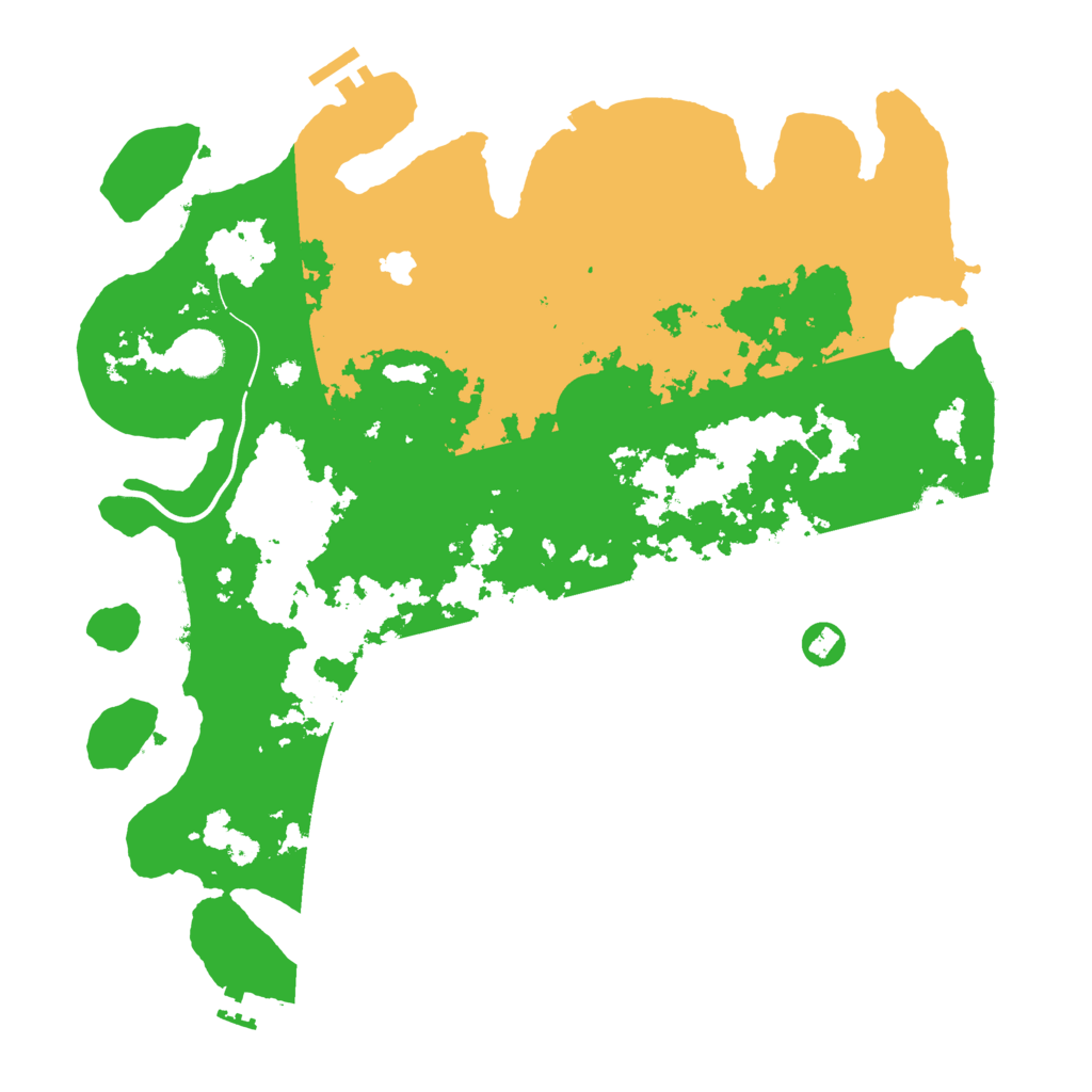 Biome Rust Map: Procedural Map, Size: 4000, Seed: 728371