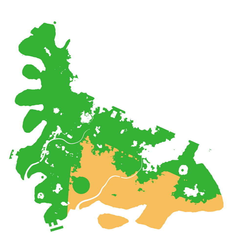 Biome Rust Map: Procedural Map, Size: 3850, Seed: 1745044735