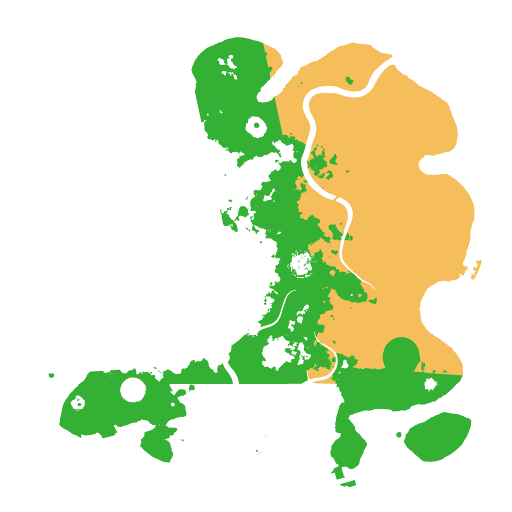 Biome Rust Map: Procedural Map, Size: 3750, Seed: 1947808
