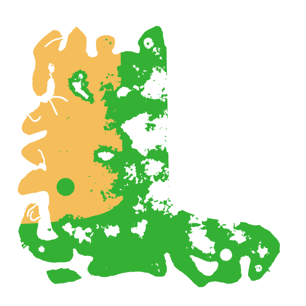 Biome Rust Map: Procedural Map, Size: 4500, Seed: 356550340
