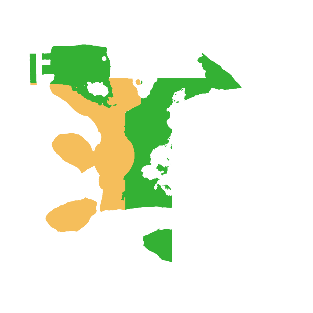 Biome Rust Map: Procedural Map, Size: 2000, Seed: 1536322872