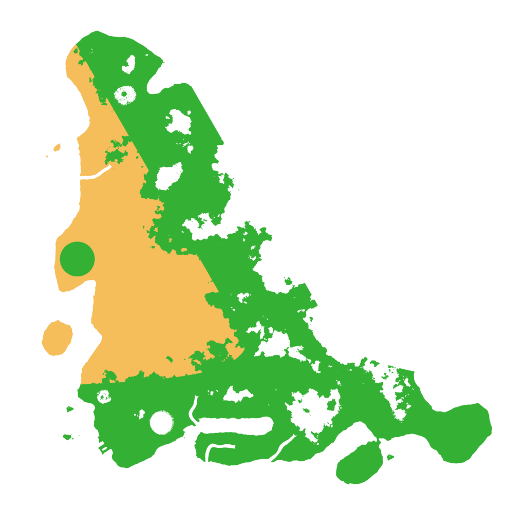 Biome Rust Map: Procedural Map, Size: 4000, Seed: 34628