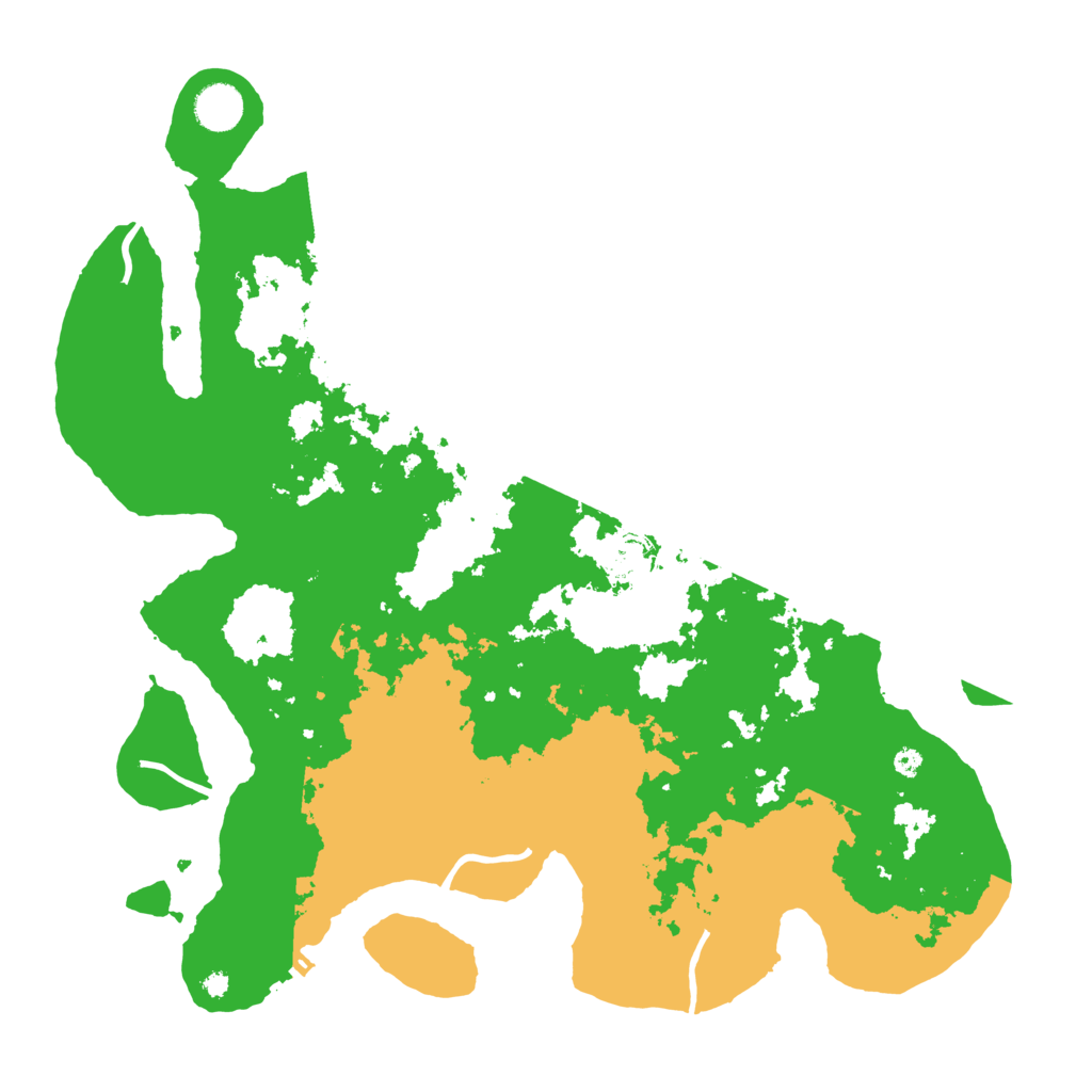 Biome Rust Map: Procedural Map, Size: 4000, Seed: 129053611