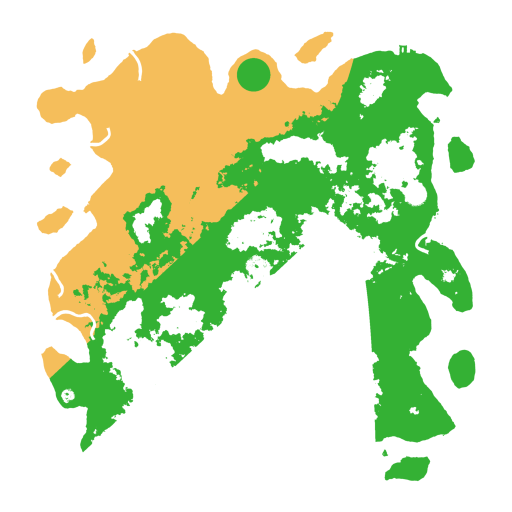 Biome Rust Map: Procedural Map, Size: 4050, Seed: 355527088