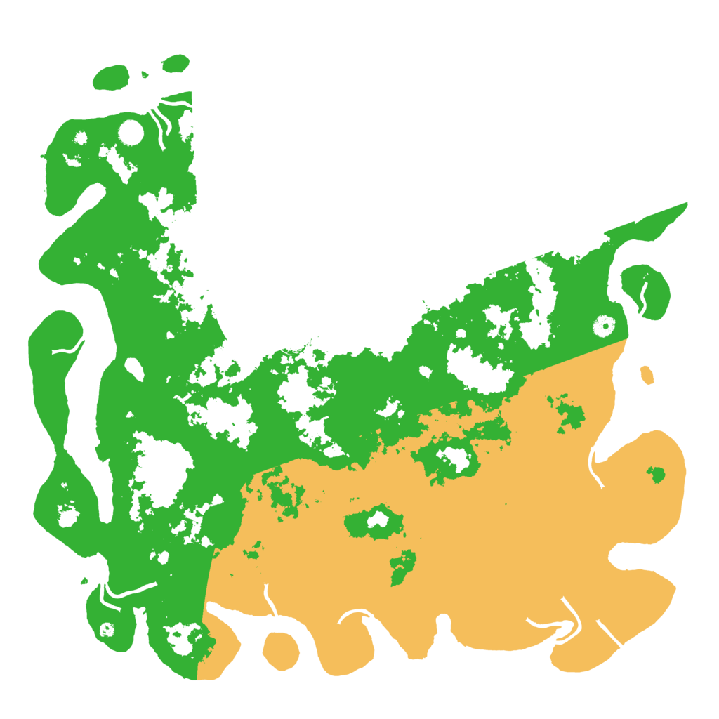 Biome Rust Map: Procedural Map, Size: 5000, Seed: 798908