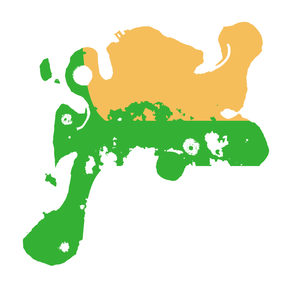 Biome Rust Map: Procedural Map, Size: 2800, Seed: 654654