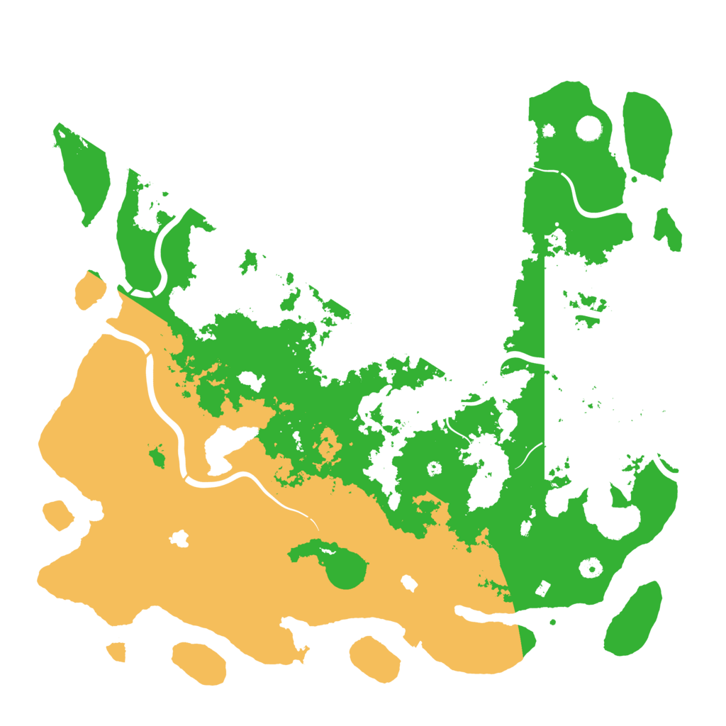 Biome Rust Map: Procedural Map, Size: 5000, Seed: 491756433