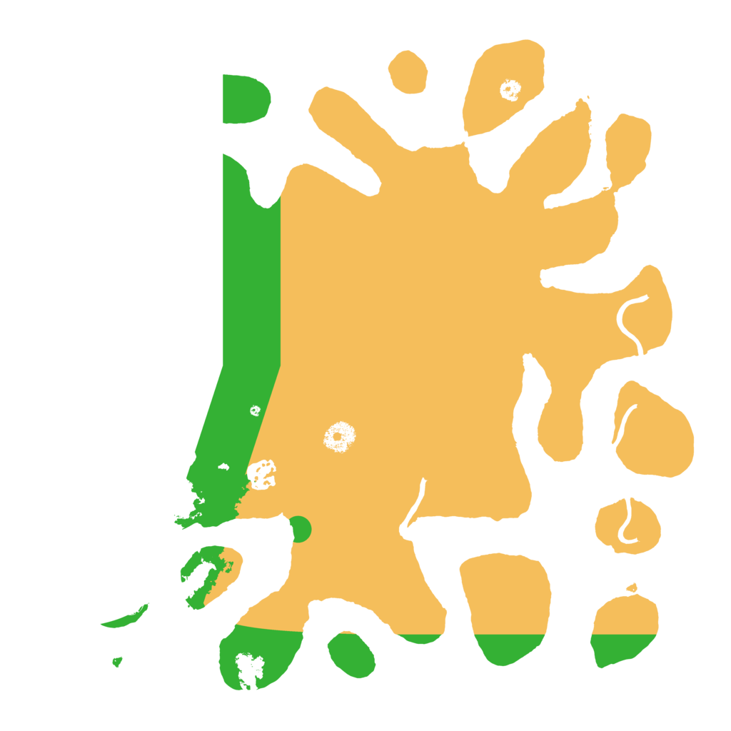Biome Rust Map: Procedural Map, Size: 3600, Seed: 1446877318
