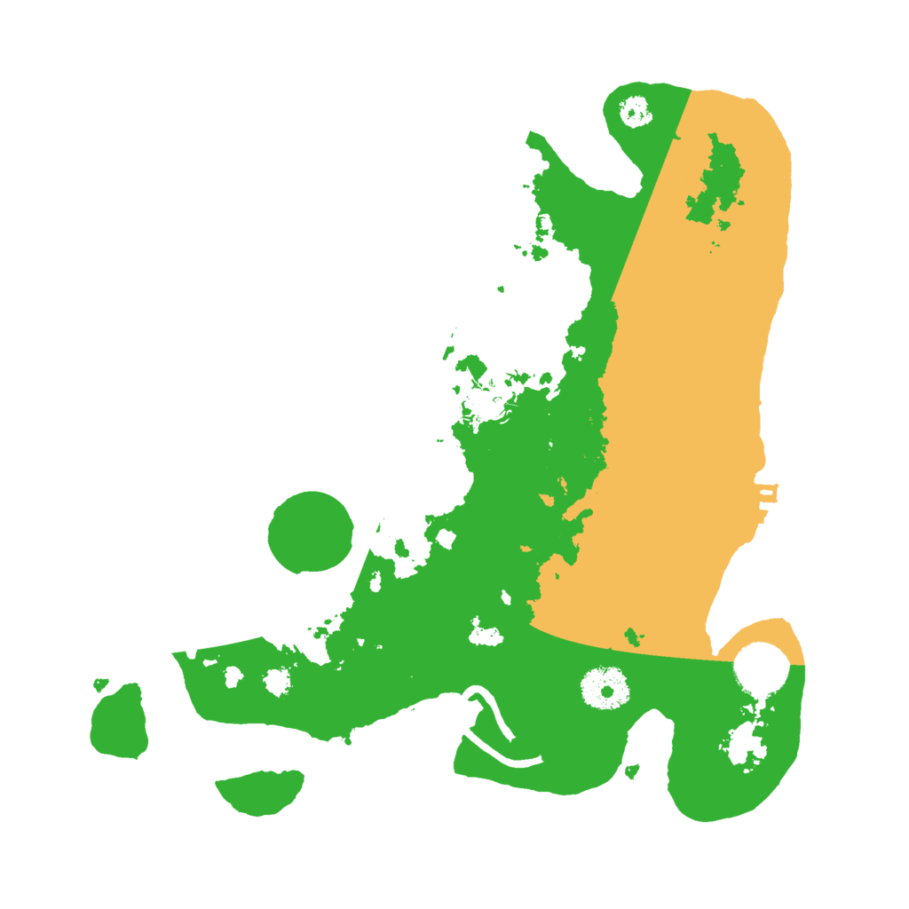 Biome Rust Map: Procedural Map, Size: 3000, Seed: 1622821942
