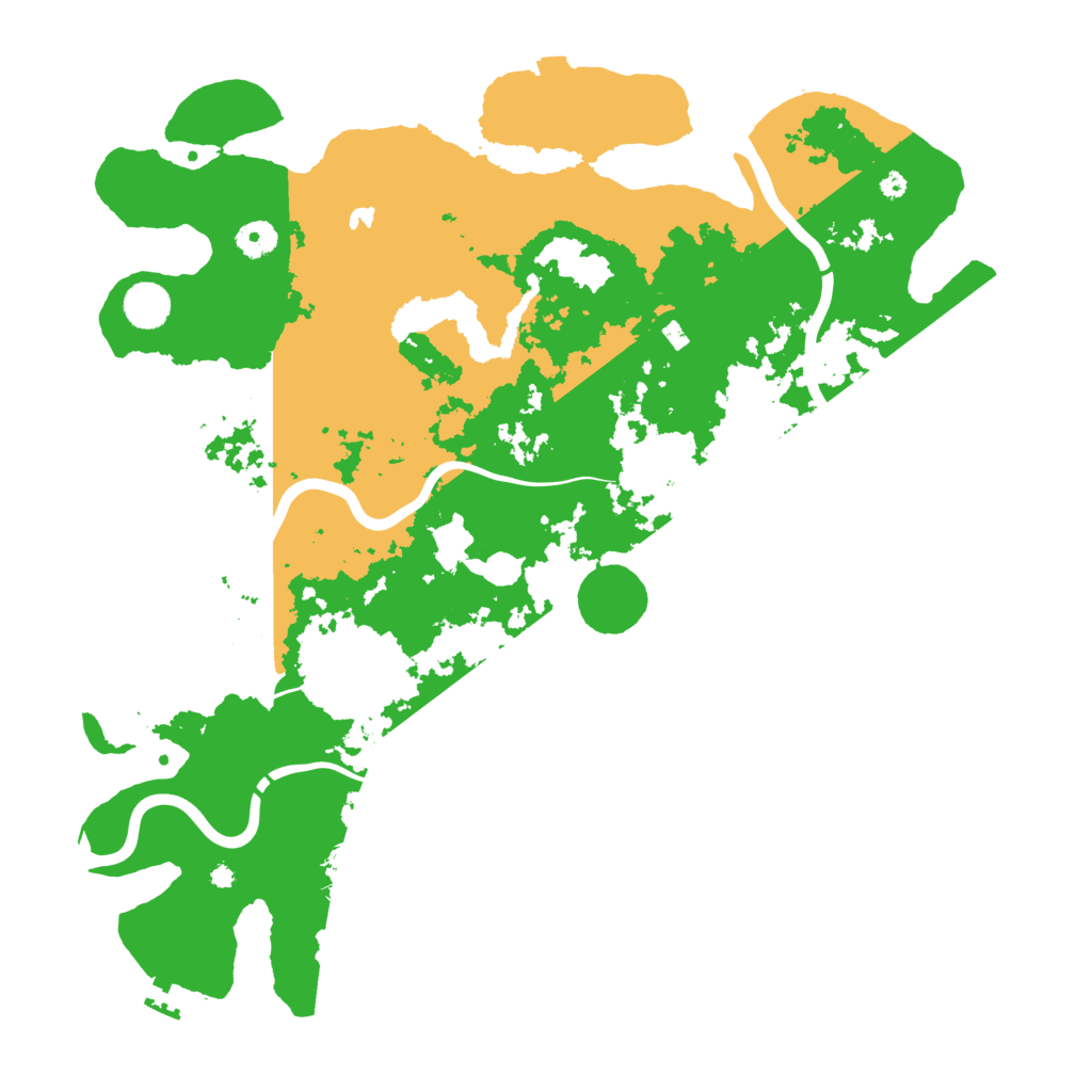 Biome Rust Map: Procedural Map, Size: 4250, Seed: 19435